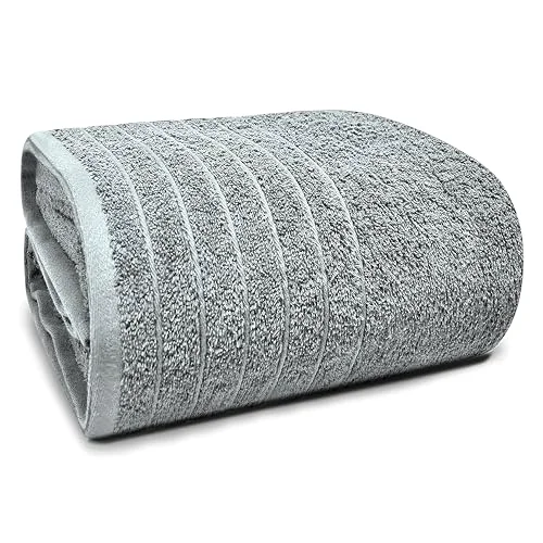 Jumbo Bath Sheet in Cool Grey