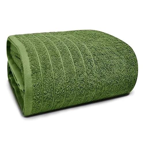 Jumbo Bath Sheet in Green