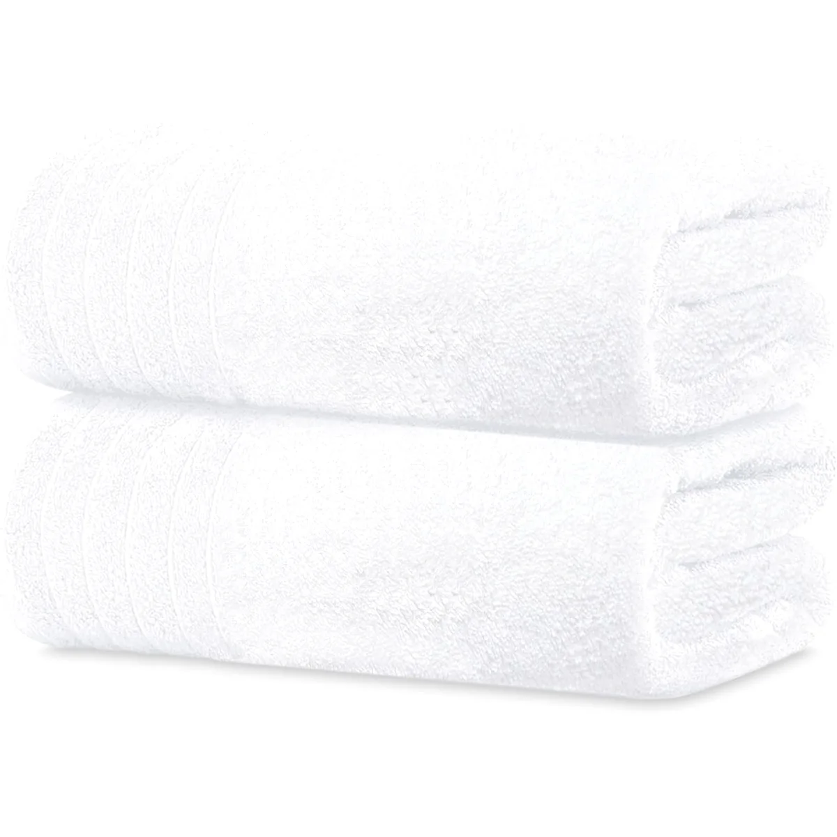 2-Piece Extra Large Bath Sheets in White